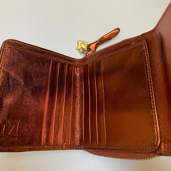 BNWT Missoni Fabric and Leather Compact Wallet - Picture 6 of 8